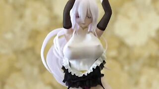 【MMD R-teenie SEX DANCE】HAKU SWEET TEMPTATION DELICIOUS BOOBS CRAZY HOT BUTT DANCE BABE 甘いお尻 [MMD R-18]