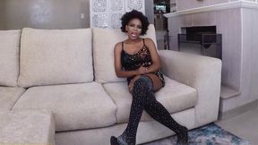 Busty Kenyan Mature Model Pleasured By Hung Casting Producer In Her Black Pussy&#x1F32E;&#xFE0F;