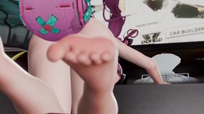 Arknights Endfield - Horny Yvonne Masturbation - 3D Hentai Animations