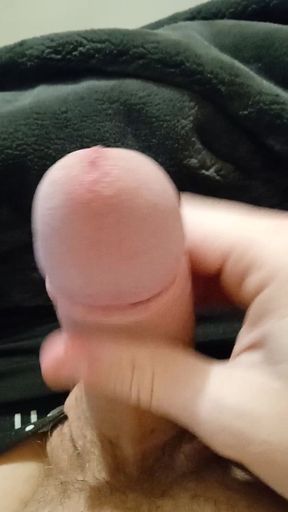 Fingering his cock with thoughts of deep blowjob from my cousin  #9