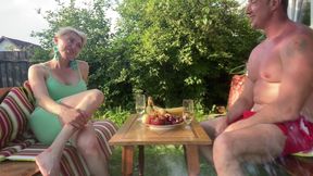 Fruit Feeding of Feet!