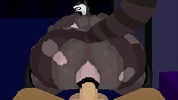 Racoon Girl Strip Club by shoestrang