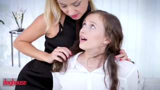 Dog House - Busty Babe Stacy Cruz Has Her First Milf Sex With Victoria Puppy