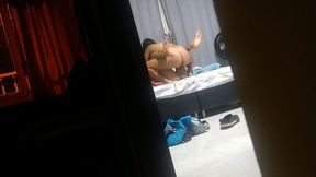 femdom fucking in amazon to my neighbor then he fucks me hard in doggy style while cuckold films