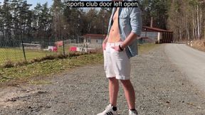 Caught by football player