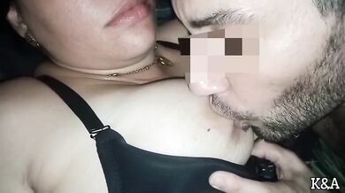 Real Couple Gets Choked All Day By Big Natural Tits Gushing Masturbating Bound