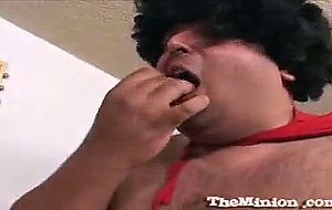 Crissy Cums Paid To Suck Disgusting Fat Slob