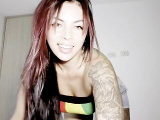 I just caught you masturbating and now you've to eat my ass - ANITTA MILLER