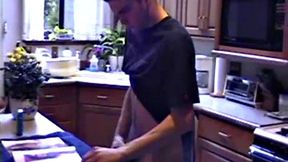 Amateur Ric Beating Meat