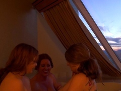 Big boobs amateur brunette girlfriend first time anal sex