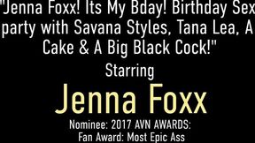 Attractive Savana Styles and Jenna Foxx's all natural movie