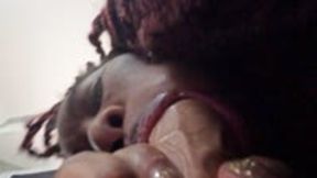 vore - Crushed or Swallowed? Tiny Lover Lost in Oral Lust POV, shrinking fetish, mouth fetish, femdom  1080