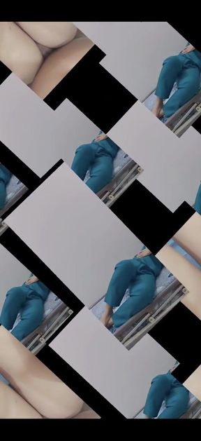 A Charming Nurse Is Having Passionate Sex with Her Male Colleague.