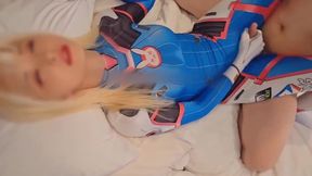 4 Femboy from Asian bondage POV blowjob and anal doggystyle fuck Ladyboy Gold
