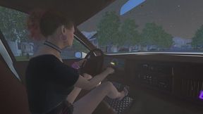 Camilla Giving You a Ride Home From the Party Cranking and Stalling 1080p