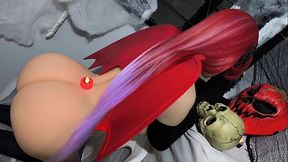 Cute big-assed Succubus agrees to a surprise anal pact on Halloween night (Over 18)