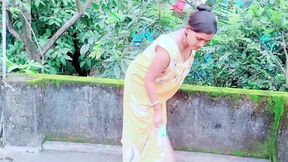 The first time behind the scenes Komal Part 2 elder stepbrother came here today to tie the rakhi