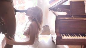 ”Unhappy Bride Cheats on Groom with huge black cock on wedding day”