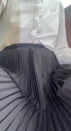 Skirt no panties compilation