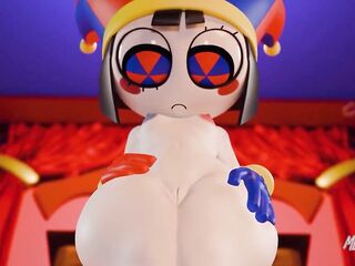 Ponmi gets banged in the digital circus