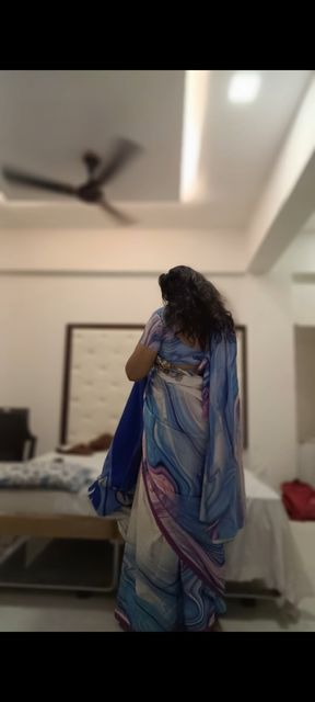 Bhabi ko sexy saree main choda