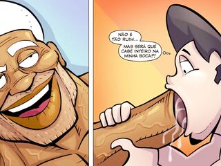 Comics Homosexual - Well-endowed males in action... Tearing apart virgin butts.