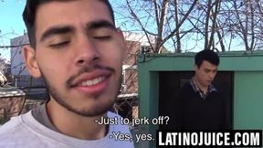 Facialized straight jock breeds rough for dinero