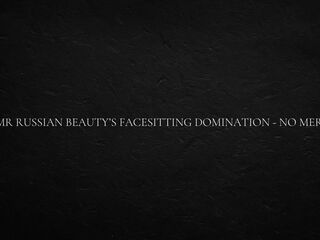 ASMR Russian Beauty’s Facesitting Domination