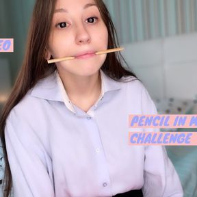 10 min pencil in mouth challenge teaser