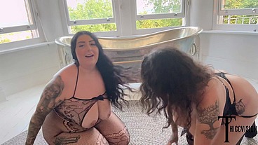 DUNKEN HINA AND MADDISON BLACK PAWG LOVE