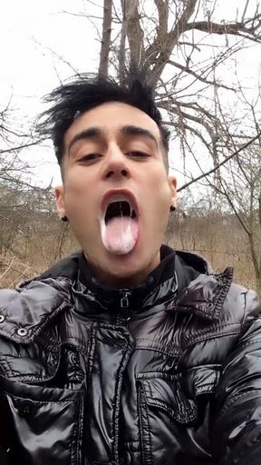 You Cum in My Mouth and I Will Play with Your Cum POV