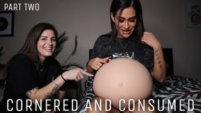 "Cornered and Consumed" [Giantess + Vore]