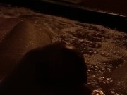 Hot tub tease