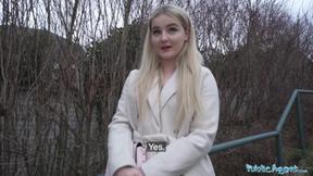 ”California Blonde Sucks & Fucks European Shaft”
