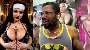 sweaty big breast nun want’s you to see the lord, ai generated