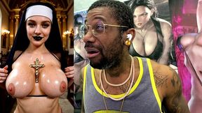 sweaty big breast nun want’s you to see the lord, ai generated