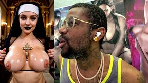 sweaty big breast nun want’s you to see the lord, ai generated