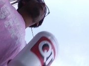 freeballing while going to the store 2