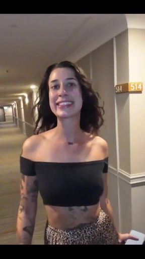 Flashing in Hotel