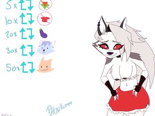 loona-mistletoe-shemale hentai-alternative-loop-helluva-boss-nsfw-animation-christmas