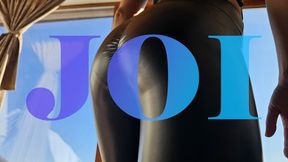 Shiny Leather Leggings Ass Worship - Edging JOI & Denial