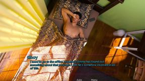 Morning blowjob from stepmom on both sides of her friends