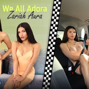 TGIRLS XXX - Zariah Aura Fucked The Taxi Cab Driver