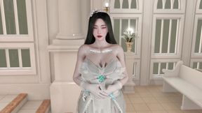 3D Big Boobs Japanese Bride Cheating with BBC