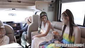 Lila Love gives hung dude sloppy blowjob and nasty cock ride