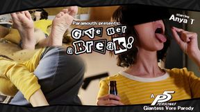 Give Her a Break - Persona Cosplay Vore POV Custom (With Subtitles)