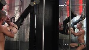 Club Inferno Dungeon - Hairy pounded by big cock daddy
