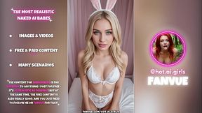 Hot AI-Generated Easter Babes - Photo Collection | Bunny Outfits