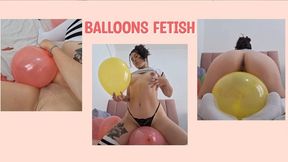 These balloons make me squirt so tasty