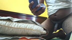 Sex Toy fuck by Chennai Boy Selfie